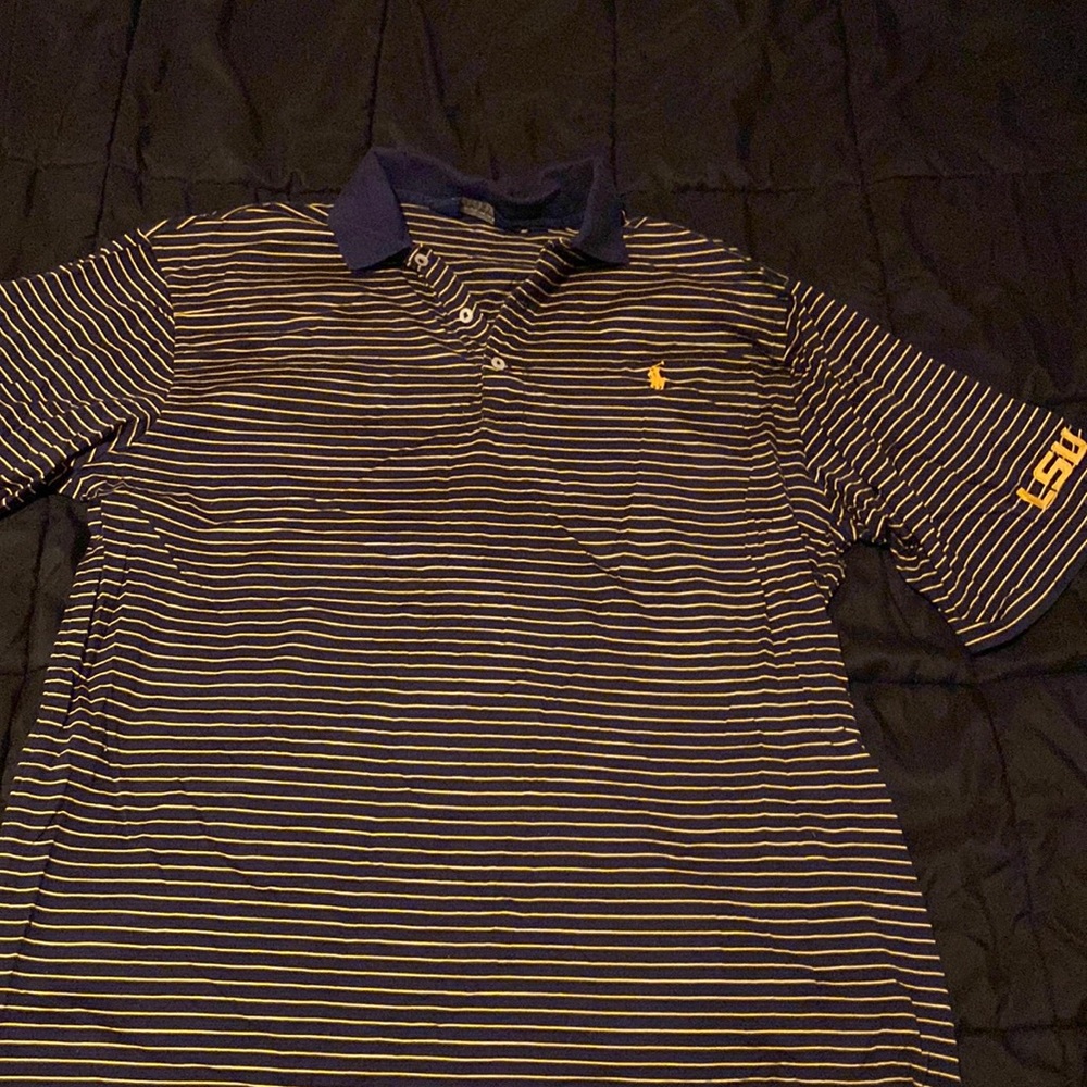 LSU Tigers Polo Collared Shirt